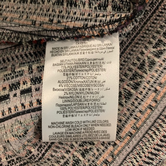 BCBG GENERATION CROSS FRONT FIT AND FLARE HALTER MINI DRESS **NWT** - Picture 14 of 15